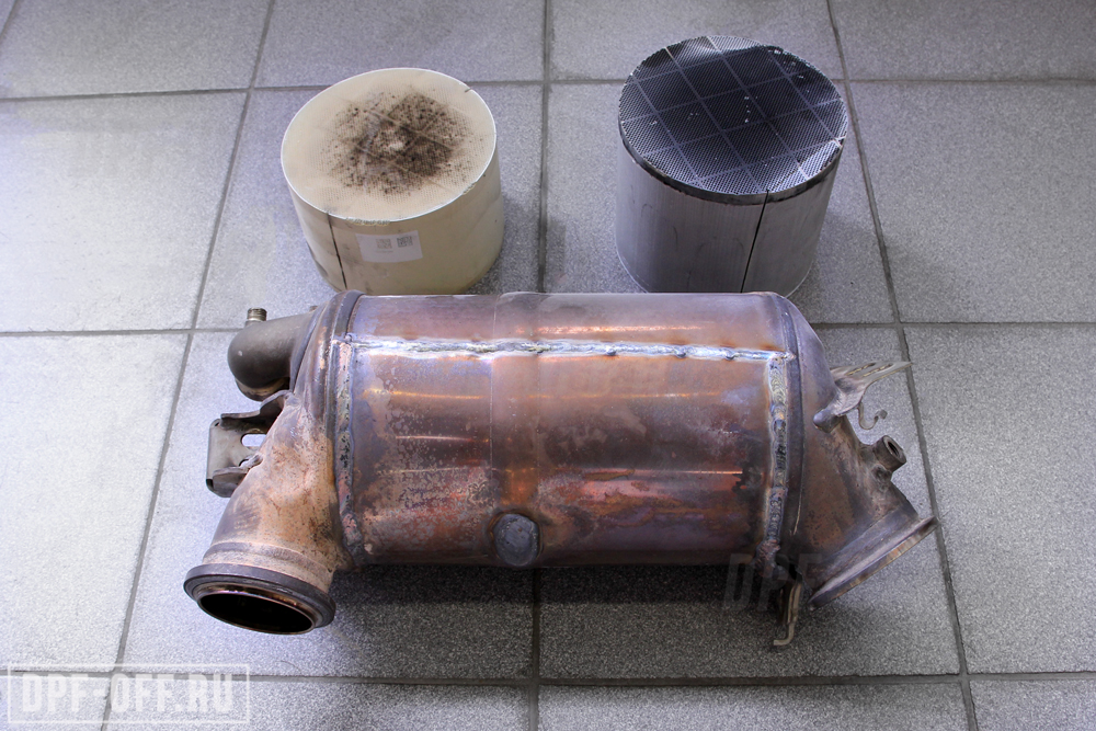 Удаление сажевого фильтра (DPF), отключение BlueTEC (AdBlue), отключение EGR на Mercedes-Benz GLS 400d