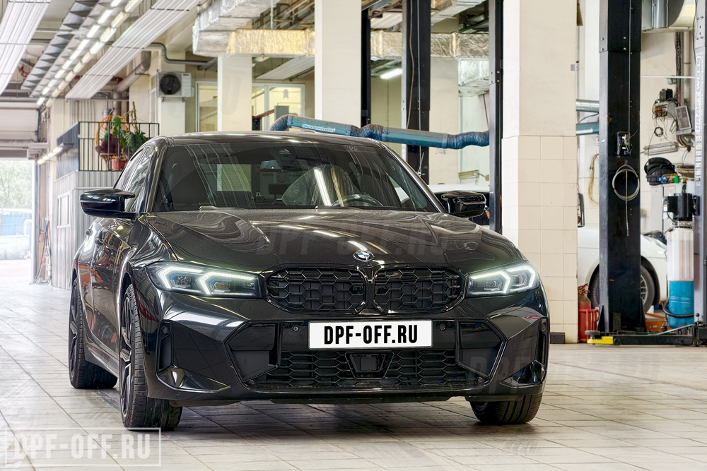 Удаление сажевого фильтра (OPF) на BMW M340i G20 LCI