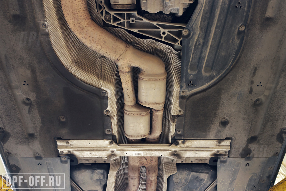Удаление сажевого фильтра (OPF) на BMW M340i G20 LCI