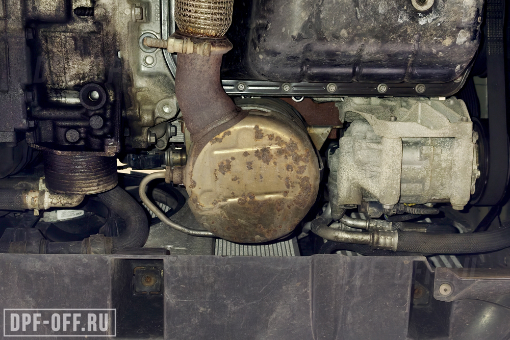Удаление сажевого фильтра (DPF), отключение SCR (AdBlue), отключение клапана EGR на Citroen C4 III 1.5D