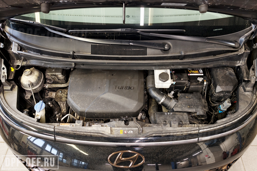 Удаление сажевого фильтра (DPF), отключение SCR (AdBlue), отключение клапана EGR на Hyundai Staria 2.2D