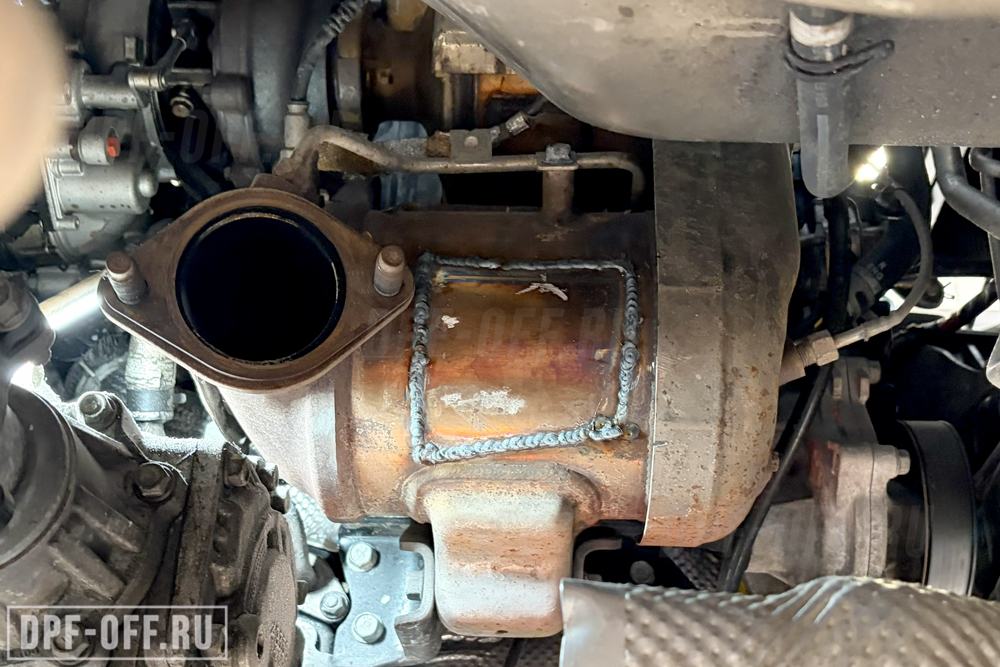 Удаление сажевого фильтра (DPF), отключение SCR (AdBlue), отключение клапана EGR на Hyundai Staria 2.2D