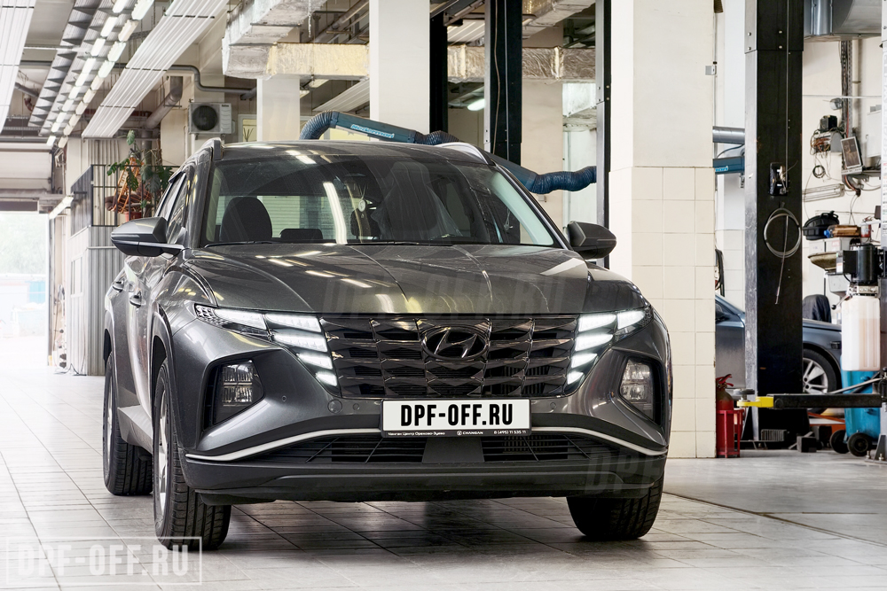 Удаление сажевого фильтра (DPF), отключение клапана EGR на Hyundai Tucson IV 2.0D