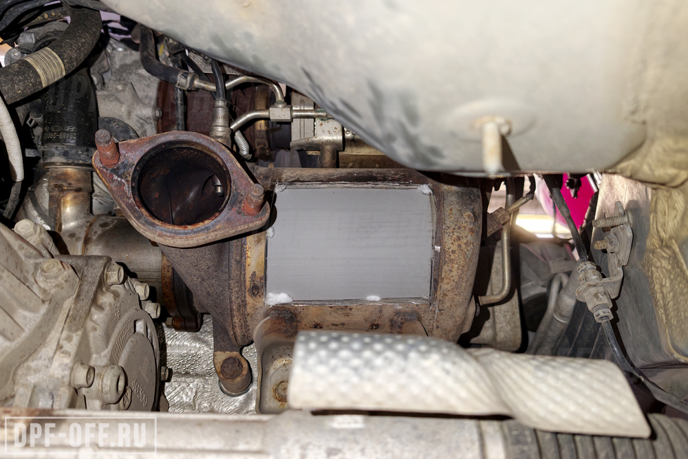 Удаление сажевого фильтра (DPF), отключение клапана EGR на Hyundai Tucson IV 2.0D