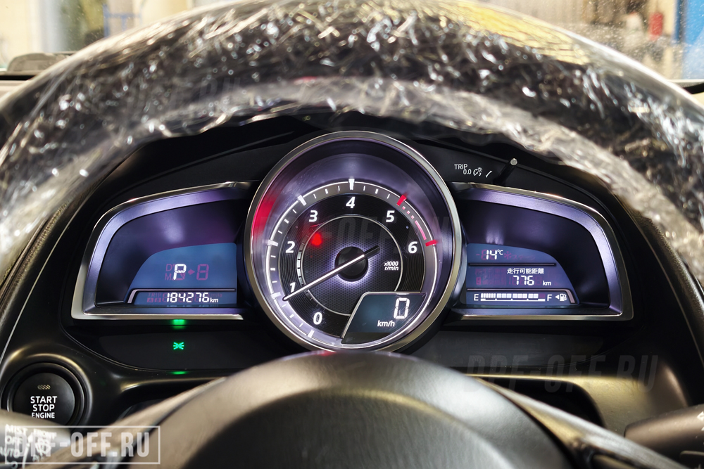 Удаление сажевого фильтра (DPF) на Mazda CX-3 1.5D