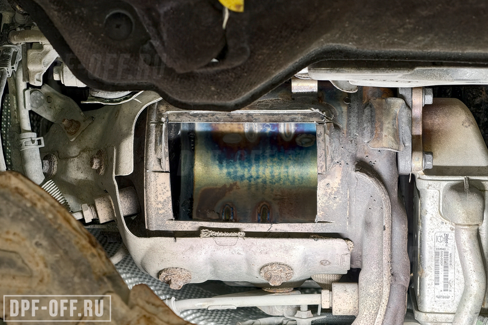 Удаление сажевого фильтра (DPF) на Mazda CX-3 1.5D