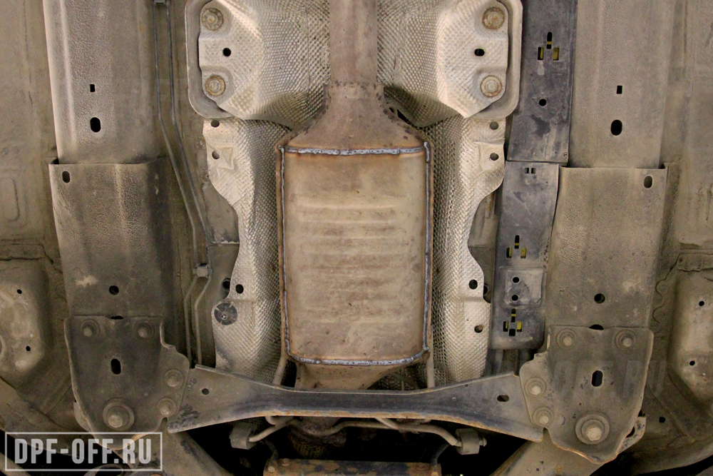 Удаление сажевого фильтра (DPF) на Volvo XC60 2.4d