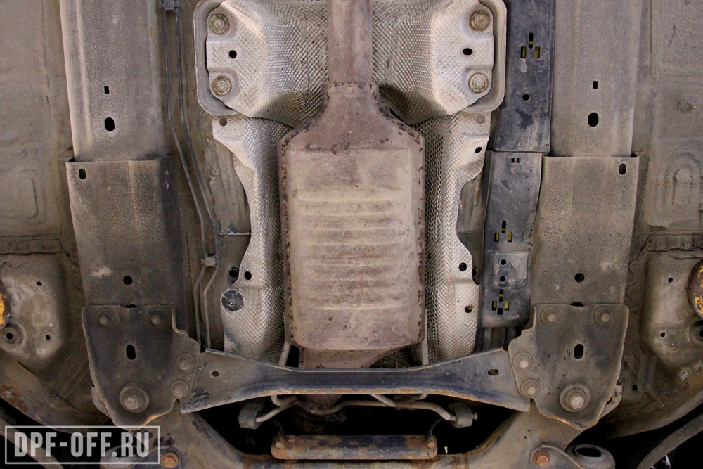 Удаление сажевого фильтра (DPF) на Volvo XC60 2.4d